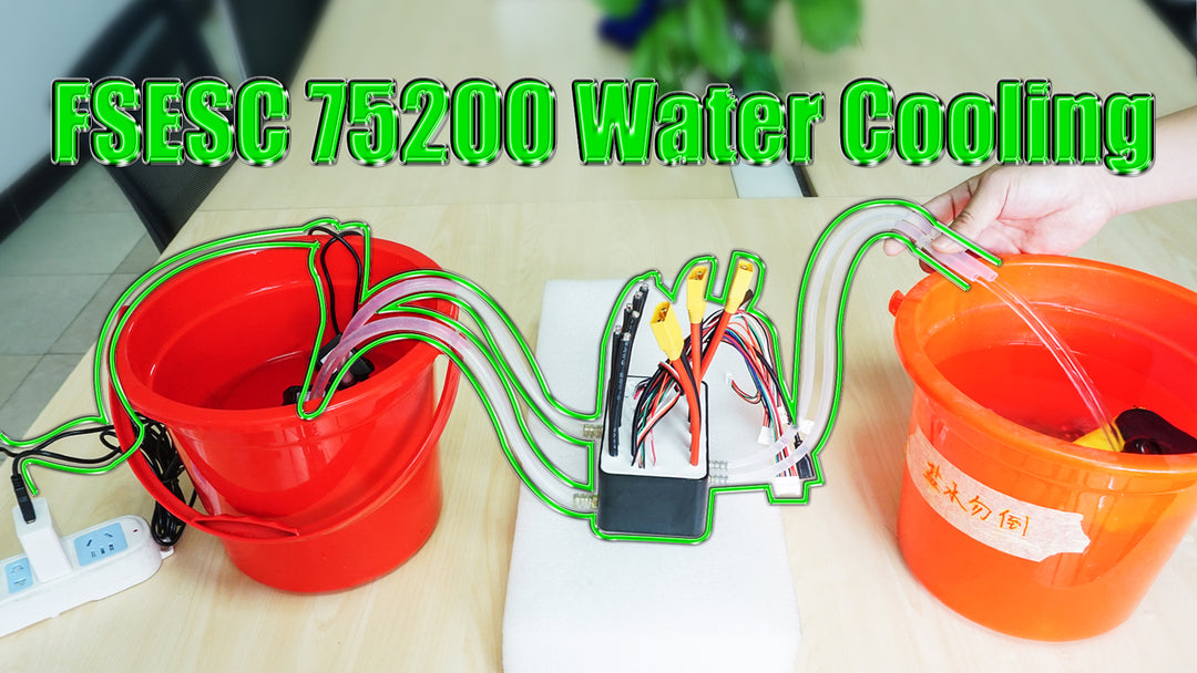 How to do Water Cooling of Flipsky FSESC 75200 ?
