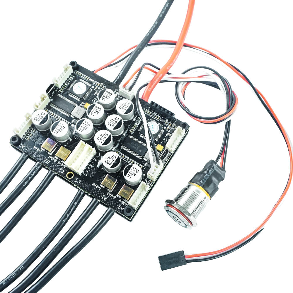 Dual FSESC4.20 Plus (Based on VESC ) with Anodized Aluminum Heatsink