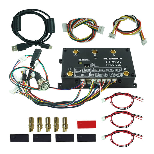 FLIPSKY FT85KS 85V 250A ESC supports ordinary upgrade switches and smart switches NON-VESC For Electric Skateboard / Electric Scooter / Ebike Speed Controller / Electric Motorcycle / Robotics