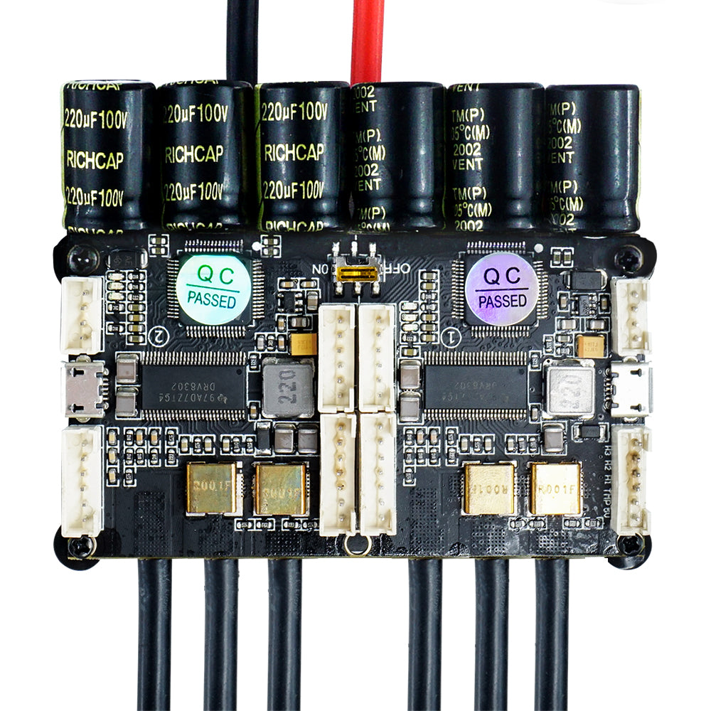 Dual FSESC4.20 100A (Based on VESC ) with Anodized Aluminum Heatsink (760956715068)