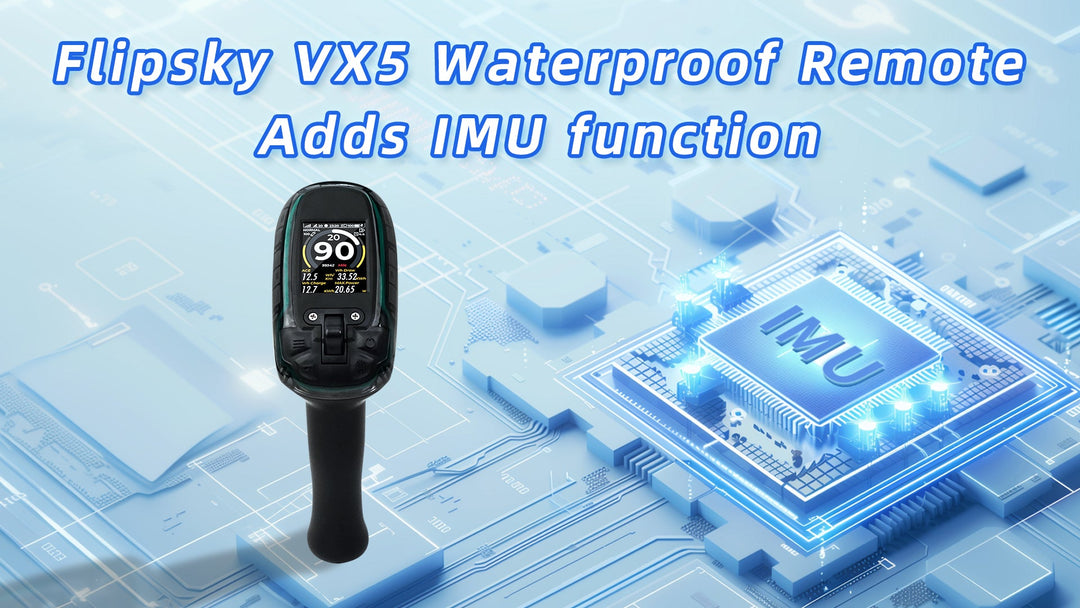 New Features of the Flipsky VX5 Waterproof Remote Control – IMU Function