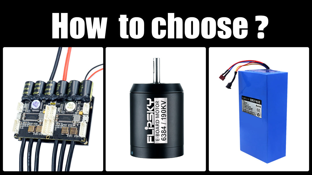 How to make sure the compatibility of motor, esc and battery?