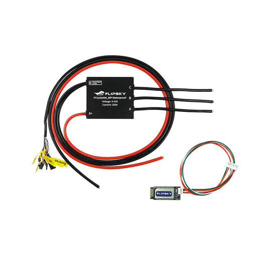 Flispky IP68 Waterproof FT110200A 110V 200A ESC With Aluminum Enclosure NON-VESC For Electric Skateboard /Ebike Speed Controller / Electric Scooter / Electric Motorcycle / Robotics