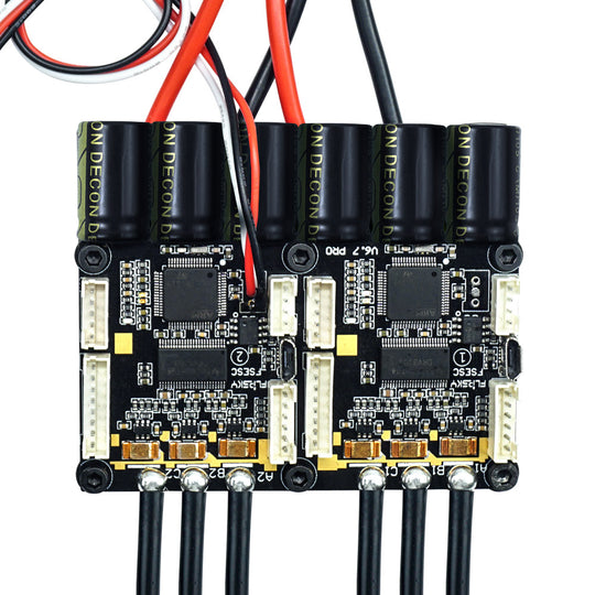 FLIPSKY Dual Mini FSESC6.7 Pro 140A base on VESC6.6 With Aluminum Anodized Heat Sink