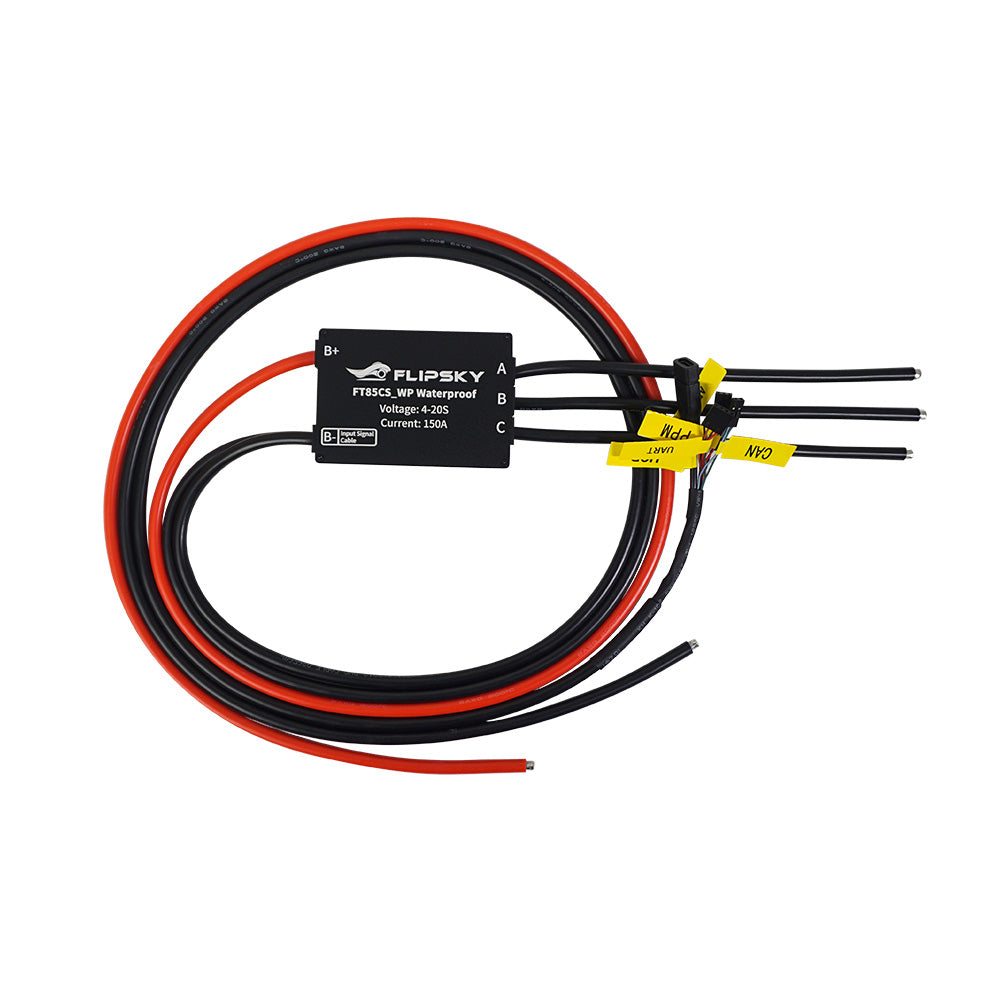 Flash Deals Flipsky IP68 Waterproof NON-VESC FT85CS 85V 150A With Aluminum Enclosure For Electric Scooter / Ebike Speed Controller / Electric Motorcycle / Robotics /  Efoil / Drones