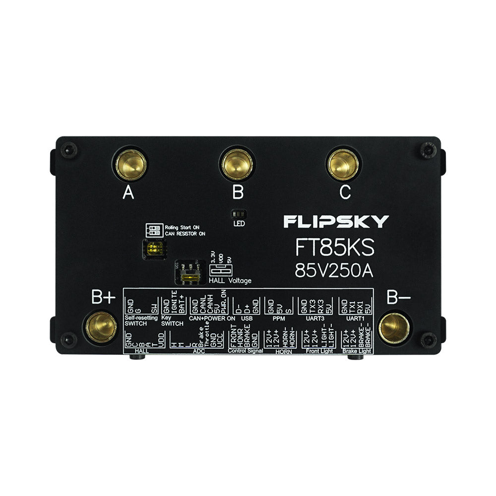 FLIPSKY FT85KS 85V 250A ESC supports ordinary upgrade switches and smart switches NON-VESC For Electric Skateboard / Electric Scooter / Ebike Speed Controller / Electric Motorcycle / Robotics