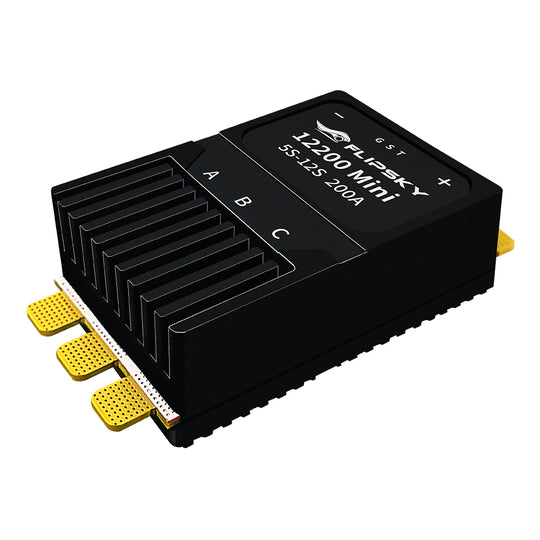Flipsky Brushless Electric Speed Controller 12200 5-12S Power 200A AM32 Firmware For Multi-Rotor Aircrafts Airplane Models Plant Protection Machine Boat Models RC Car Models