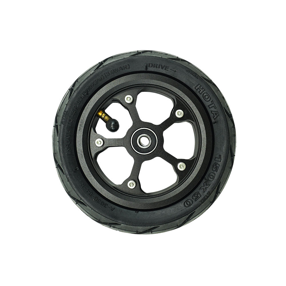 7'' ATM Offroad Wheel Pneumatic Rubber All Terrain Mountain Wheels Kit With Two Belt For DIY Skateboard /Scooter - FLIPSKY