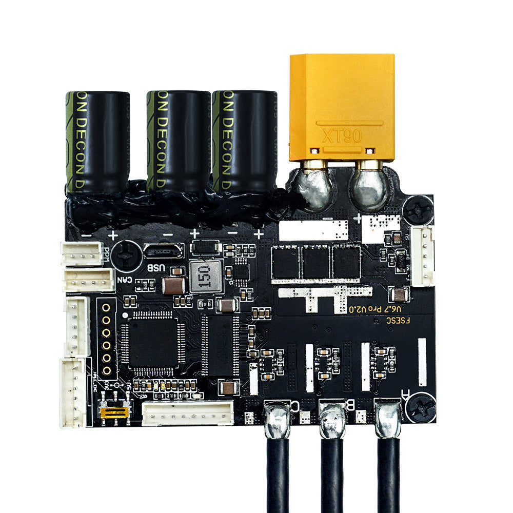 FLIPSKY FSESC 6.7 PRO based upon VESC6 with Aluminum Case and Anti-spark switch/with Heat Sink