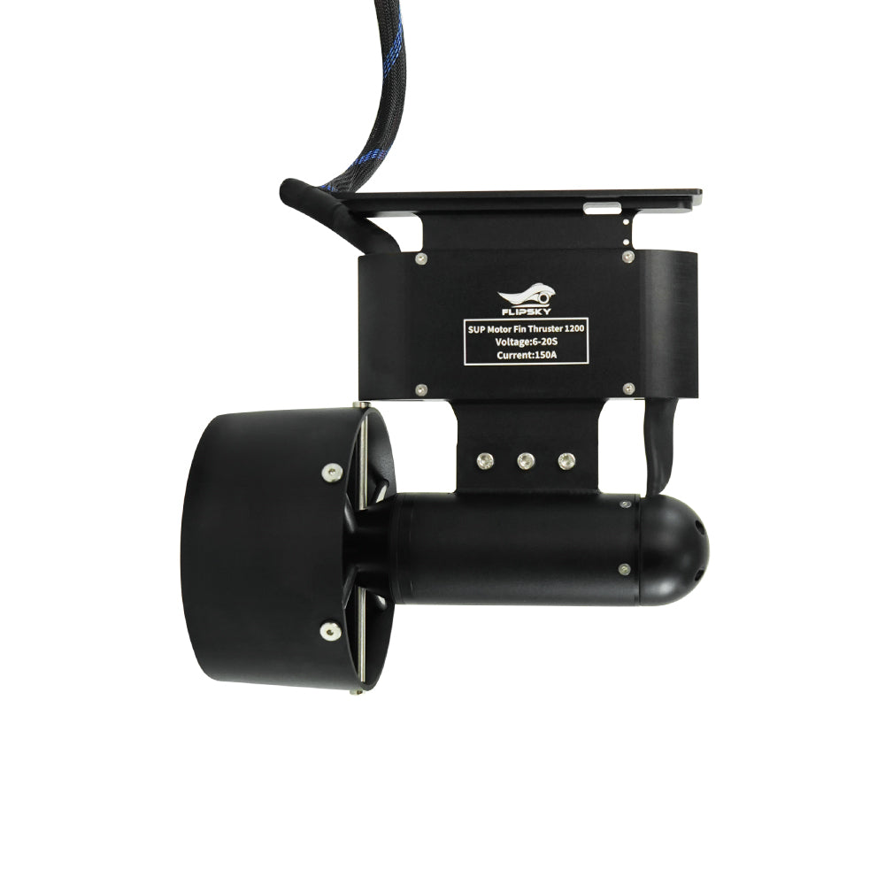 Flipsky SUP Motor Fin Thruster 1200 1900W Waterproof Underwater Thruster electric boat thruster For Motor Kayak Paddle Surf Board/Jet boards /Outboard motor / Drive boat jet