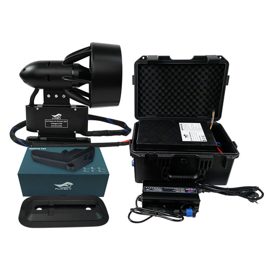 Flipsky SUP Motor Fin Thruster 2800 4200W Waterproof Underwater Thruster electric boat thruster for ROV RC Boat /Jet boards /Outboard motor / Drive boat jet