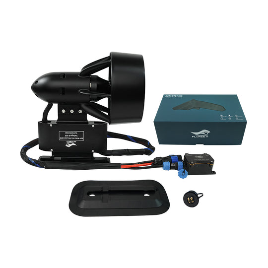 Flipsky SUP Motor Fin Thruster 2800 4200W Waterproof Underwater Thruster electric boat thruster for ROV RC Boat /Jet boards /Outboard motor / Drive boat jet