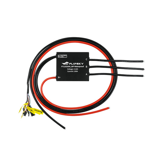 Flispky IP68 Waterproof FT110200A 110V 200A ESC With Aluminum Enclosure NON-VESC For Electric Skateboard /Ebike Speed Controller / Electric Scooter / Electric Motorcycle / Robotics