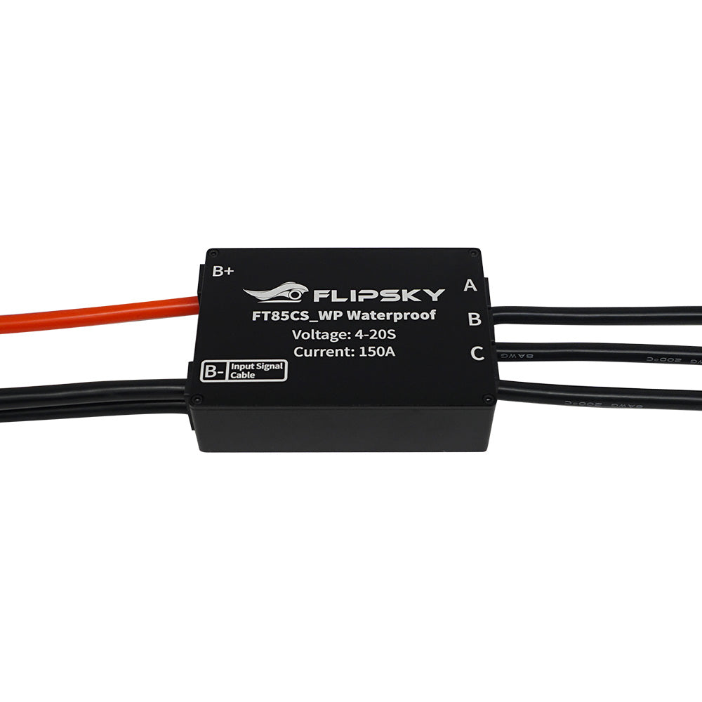 Flipsky IP68 Waterproof NON-VESC FT85CS 85V 150A With Aluminum Enclosure For Electric Scooter / Ebike Speed Controller / Electric Motorcycle / Robotics /  Efoil / Drones
