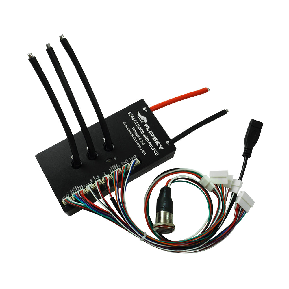 Flipsky FSESC 110100 High Voltage 110V With Aluminum PCB Based on VESC For Fighting Robot Surfboard AGV Robot