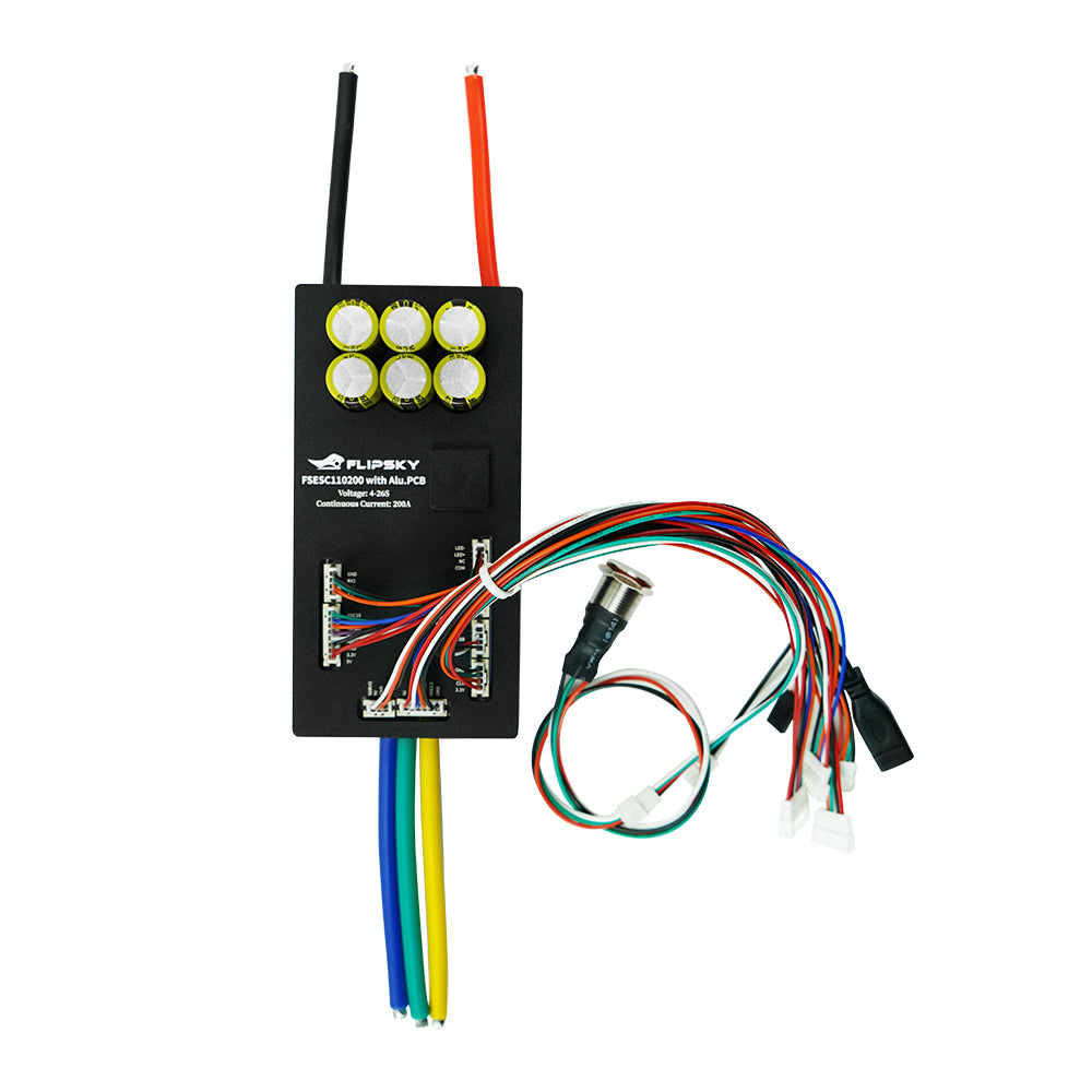 Flipsky FSESC 110200 High Voltage 110V 200A With Aluminum PCB Based on ...