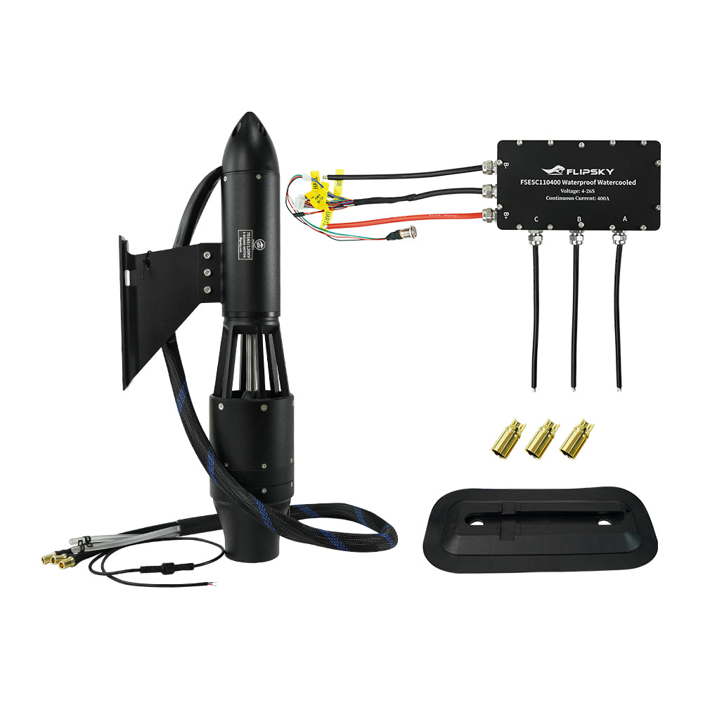 Flipsky E-Jet Pump Thruster 4400 8800W High-Performance Underwater Thruster For Marine/Underwater Propulsion/Kayaks/Inflatable Boats/Small Watercraft/Fishing Boats