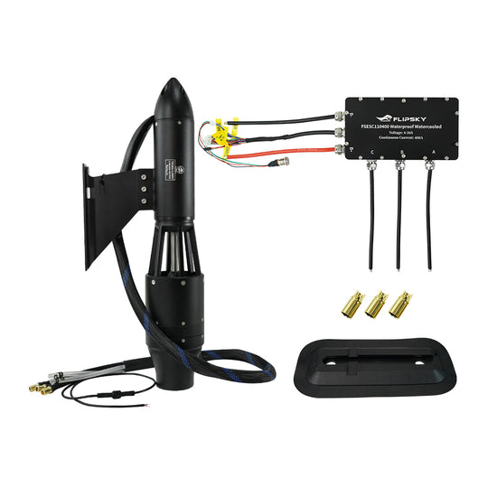 Flipsky E-Jet Pump Thruster 4400 8800W High-Performance Underwater Thruster For Marine/Underwater Propulsion/Kayaks/Inflatable Boats/Small Watercraft/Fishing Boats