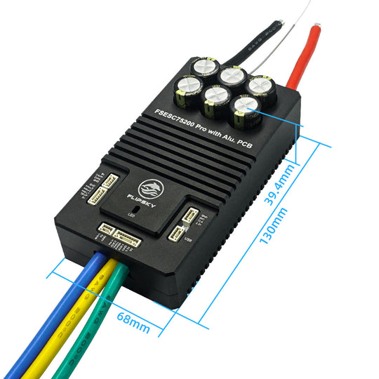 Flipsky 75200 Pro 84V High Current With Aluminum PCB Based on VESC For Fighting Robot Surfboard AGV Robot - FLIPSKY