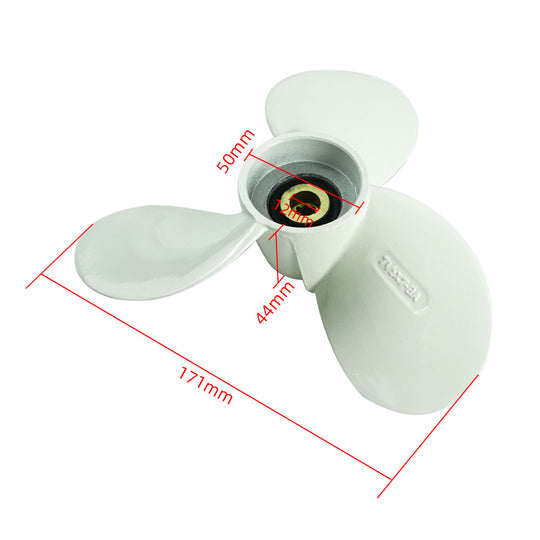 Aluminum Alloy Propeller 3.5HP 3.5 HP Outboard Motor 2 Stroke For Flipsky 65161 Brushless Motor