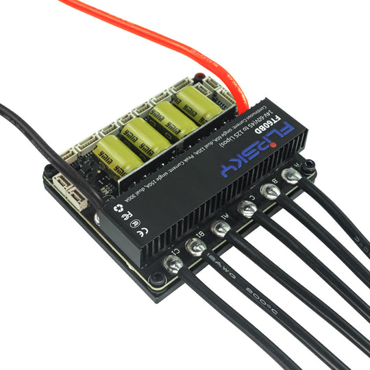 Flash Deals Flipsky FT60BD Dual ESC 60V 120A with heatsink | For DIY Eboard / Scooter / Ebike / Go-Kart / Robotics | Speed Controller / Electronic Speed Controller / esc controller for Brushless Motor