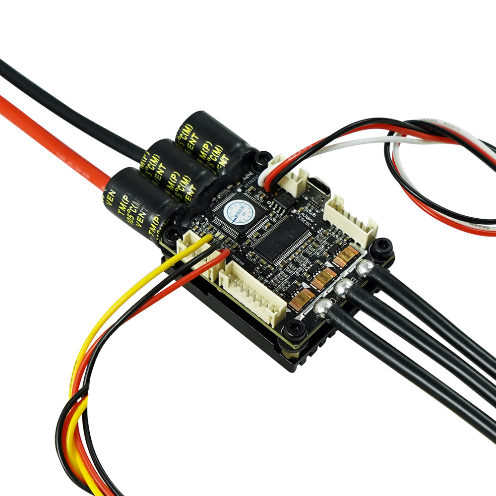 FLIPSKY Mini V6 MK5 With Power Button base on VESC_6_MK5 With Aluminum Anodized Heat Sink