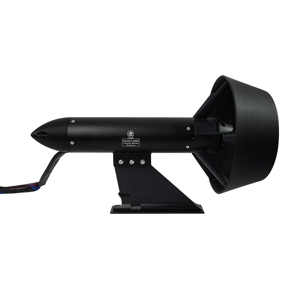 Flipsky Brushless Motor 65220 6000W Round With Thread Shaft Integrated ESC Waterproof Underwater Thruster electric boat thruster for ROV RC Boat /Jet boards /Outboard motor / Drive boat jet