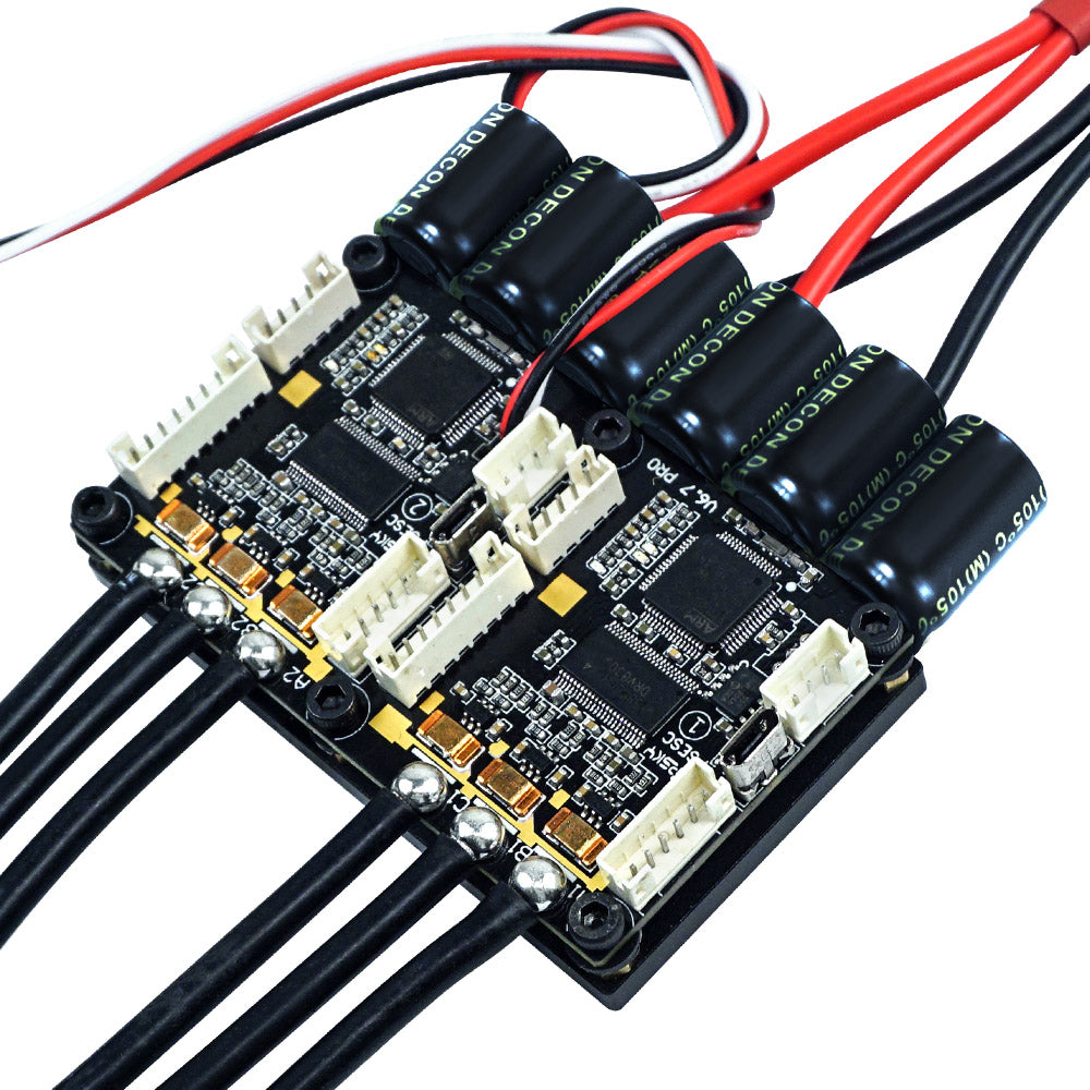 FLIPSKY Dual Mini FSESC6.7 Pro 140A base on VESC6.6 With Aluminum Anodized Heat Sink