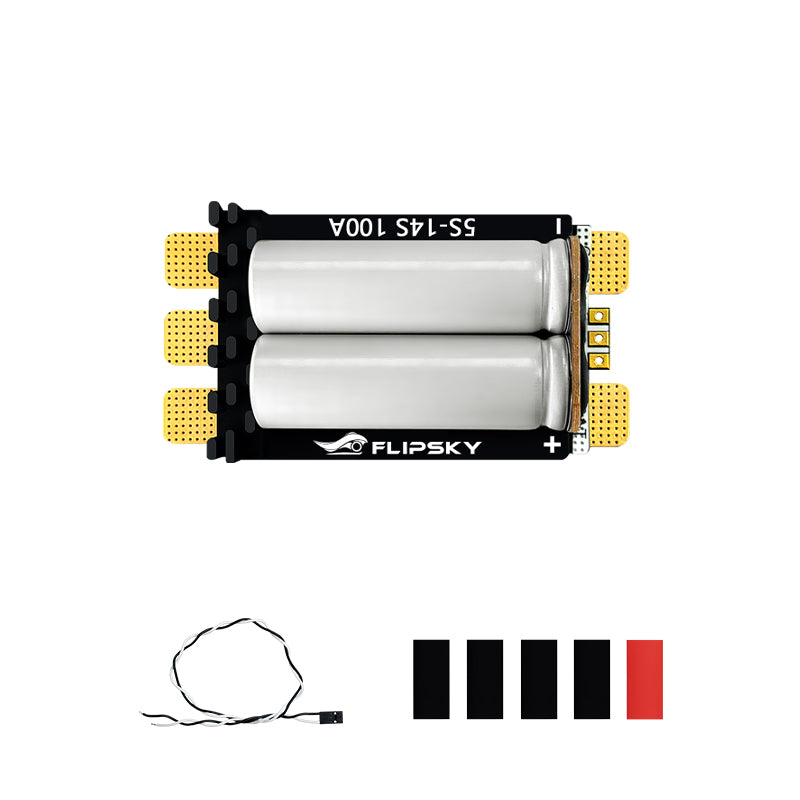 Flipsky 5-14S 100A AM32 Brushless ESC High-Performance Electronic Speed Controller For FPV Racing Drone / Multi-Rotor Drones / Fixed-Wing UAV Model Boats / RC model cars
