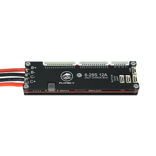 Flipsky Smart Bluetooth VESC LTC6811 6S-28S 12A BMS Only Charge li-ion Lifepo4 LTO Battery Protection Board