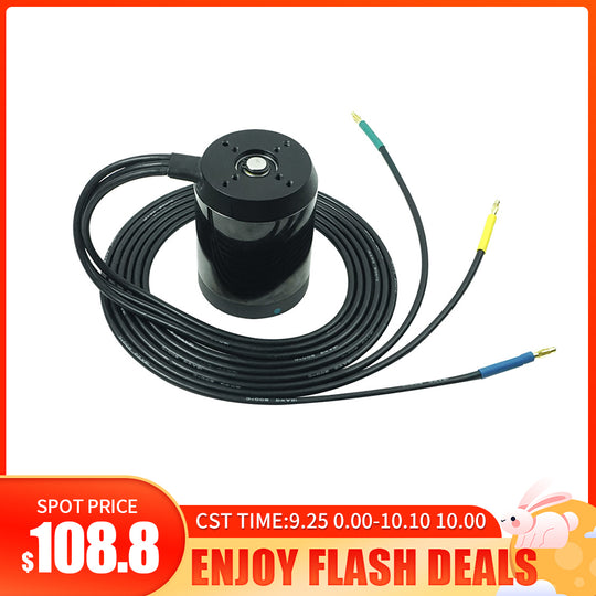 Flash Deals Flipsky Waterproof Brushless DC 6384 Motor 140KV 4400W for Surfing Boat Underwater Thruster | Hydro | Efoil
