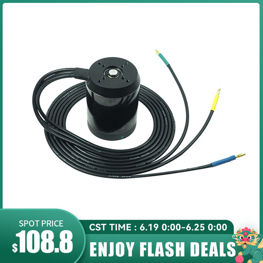 Flash Deals Flipsky Waterproof Brushless DC 6384 Motor 140KV 4400W for Surfing Boat Underwater Thruster | Hydro | Efoil