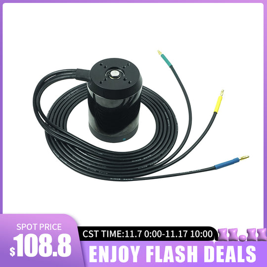 Flash Deals Flipsky Waterproof Brushless DC 6384 Motor 140KV 4400W for Surfing Boat Underwater Thruster | Hydro | Efoil