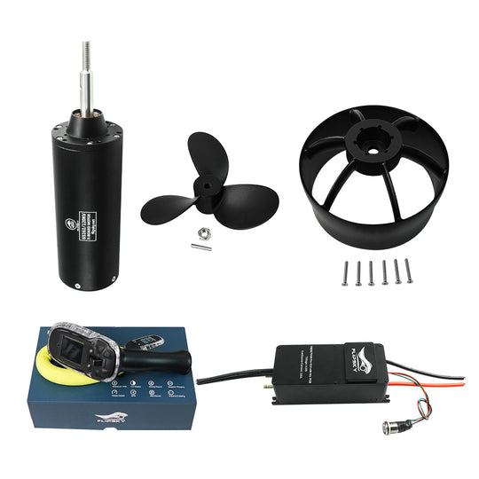 Brushless Motor Sensorless Amphibious Fully Waterproof motor 65161 120KV | 100KV 6000W for Efoil | Ejet boards | Ebike | Electric Surfboard