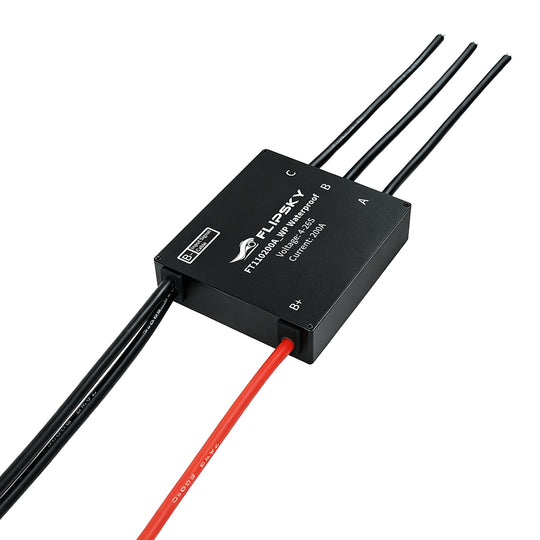 Flispky IP68 Waterproof FT110200A 110V 200A ESC With Aluminum Enclosure NON-VESC For Electric Skateboard /Ebike Speed Controller / Electric Scooter / Electric Motorcycle / Robotics