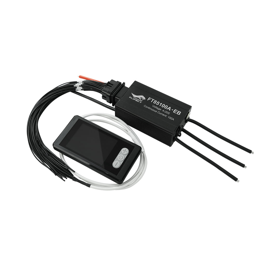 Flipsky FT85100A-EB ESC 85V 100A With TFT Advanced display V3.0 Support PWM Variable Frequency Control And Brake Signal For Ebike Speed Controller