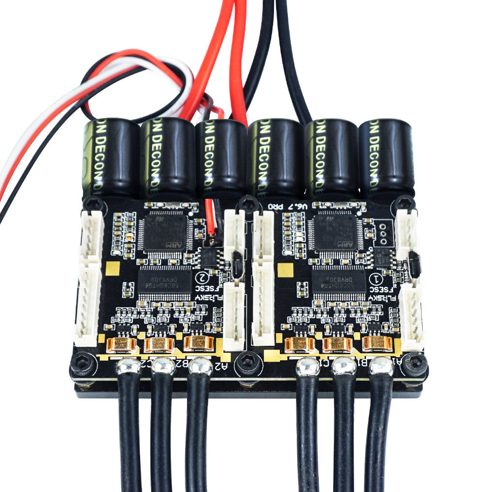 FLIPSKY Dual Mini FSESC6.7 Pro 140A base on VESC6.6 With Aluminum Anodized Heat Sink