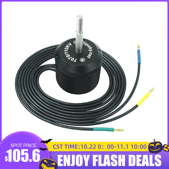 Flash Deals Flipsky Waterproof Brushless 7070 Motor 110KV 4200W for Surfing Boat Underwater Thruster |Hydro | Efoil