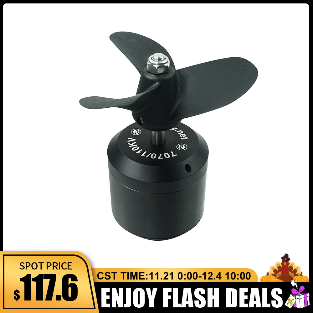 Flipsky Waterproof Brushless 7070 Motor 110KV 4200W for Surfing Boat Underwater Thruster |Hydro | Efoil