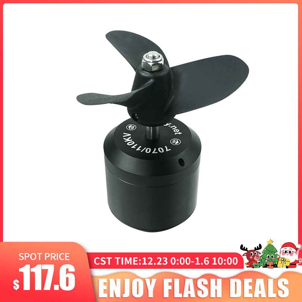 Flipsky Waterproof Brushless 7070 Motor 110KV 4200W for Surfing Boat Underwater Thruster |Hydro | Efoil