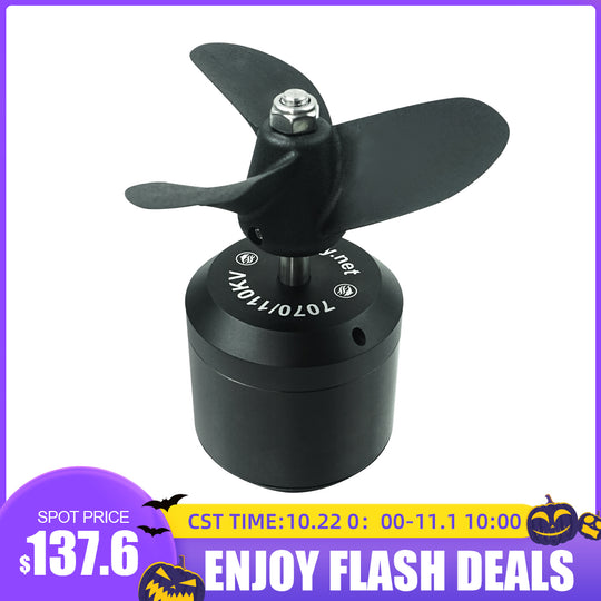 Flash Deals Flipsky Waterproof Brushless 7070 Motor 110KV 4200W for Surfing Boat Underwater Thruster |Hydro | Efoil