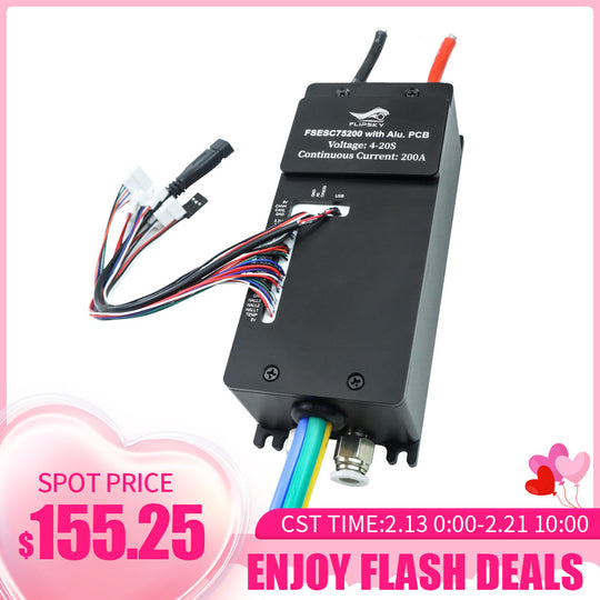 Flash Deals Flipsky 75200 84V High Current With Aluminum PCB Based on VESC For Fighting Robot Surfboard AGV Robot