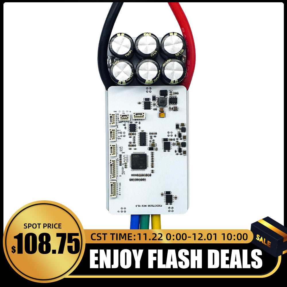 Flash Deals Flipsky 75200 84V High Current With Aluminum PCB Based on VESC For Fighting Robot Surfboard AGV Robot