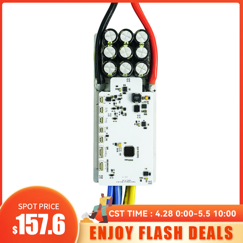 Flipsky FSESC 75350 84V High Current 350A ESC Base On Vesc With Aluminum Case Water Cooling Enclosure For E-Foil Fighting Robot Surfboard AGV Robot