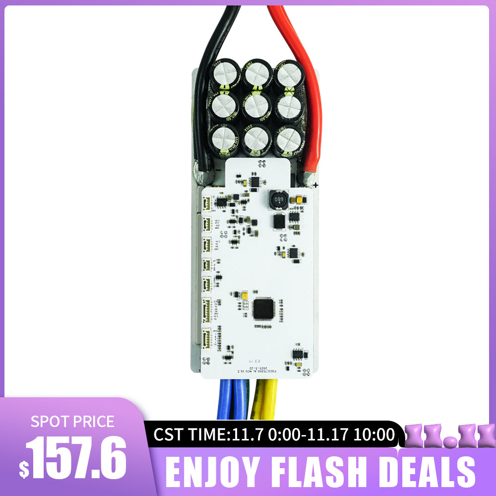 Flash Deals Flipsky FSESC 75350 84V High Current 350A ESC Base On Vesc With Aluminum Case Water Cooling Enclosure For E-Foil Fighting Robot Surfboard AGV Robot