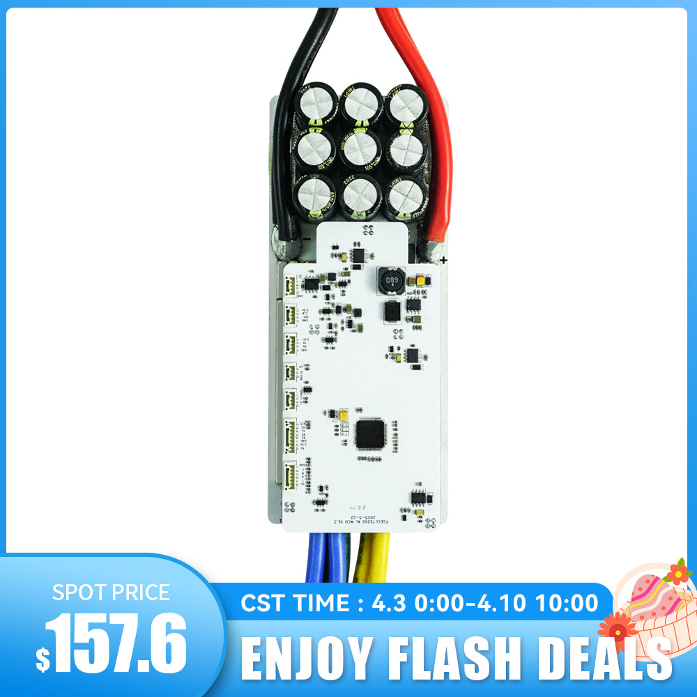 Flipsky FSESC 75350 84V High Current 350A ESC Base On Vesc With Aluminum Case Water Cooling Enclosure For E-Foil Fighting Robot Surfboard AGV Robot