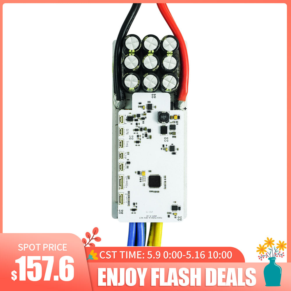 Flash Deals Flipsky FSESC 75350 84V High Current 350A ESC Base On Vesc With Aluminum Case Water Cooling Enclosure For E-Foil Fighting Robot Surfboard AGV Robot