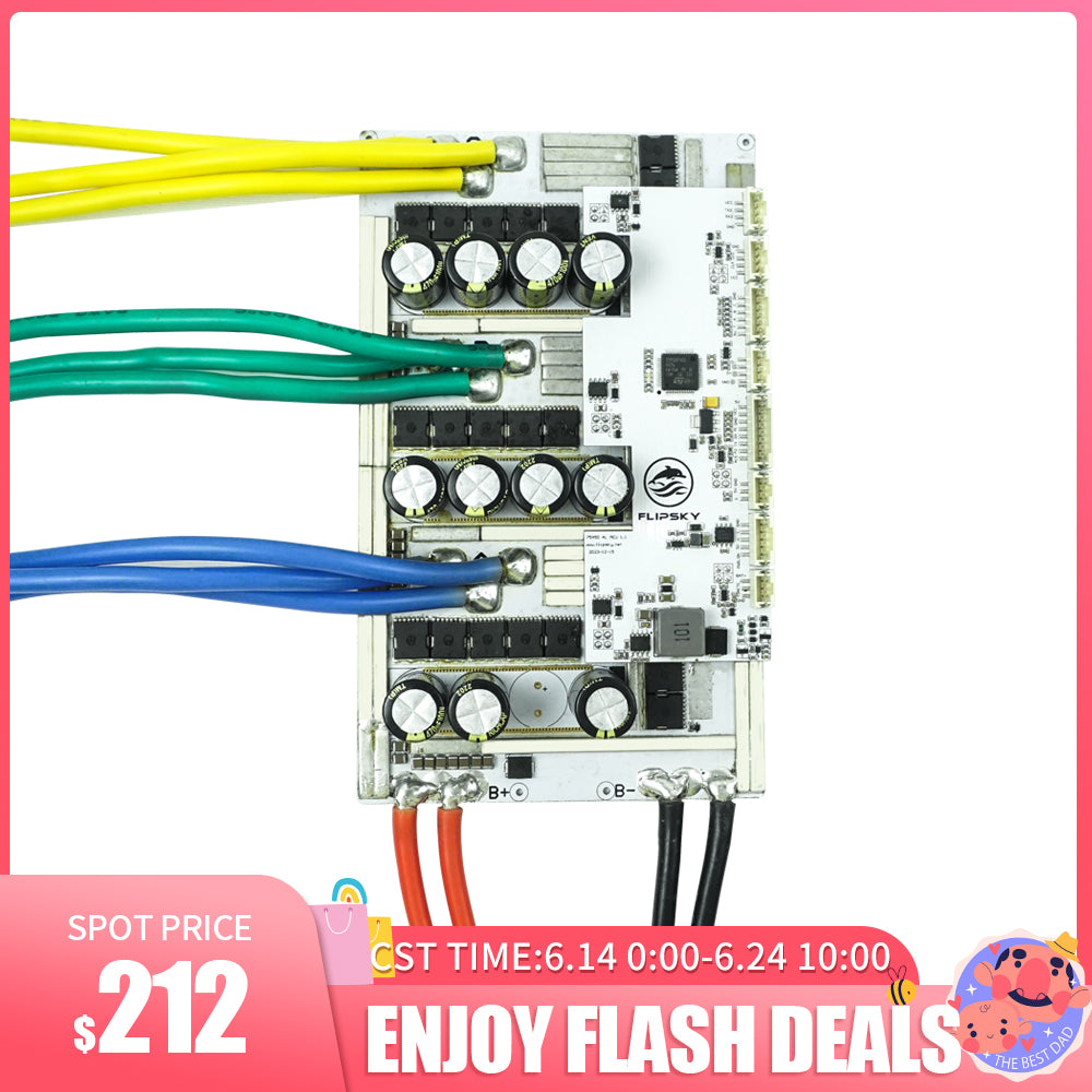 Flash Deals Flipsky FSESC 75450 84V High Current 450A ESC Base On Vesc With Aluminum Case Water Cooling Enclosure For E-Foil Fighting Robot Surfboard AGV Robot