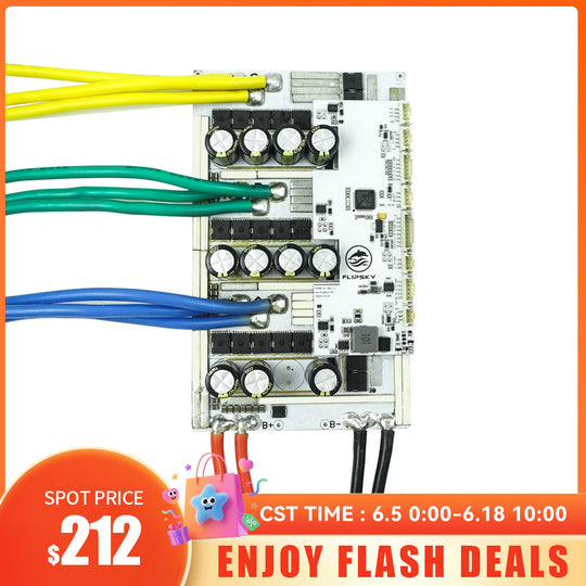 Flash Deals Flipsky FSESC 75450 84V High Current 450A ESC Base On Vesc With Aluminum Case Water Cooling Enclosure For E-Foil Fighting Robot Surfboard AGV Robot