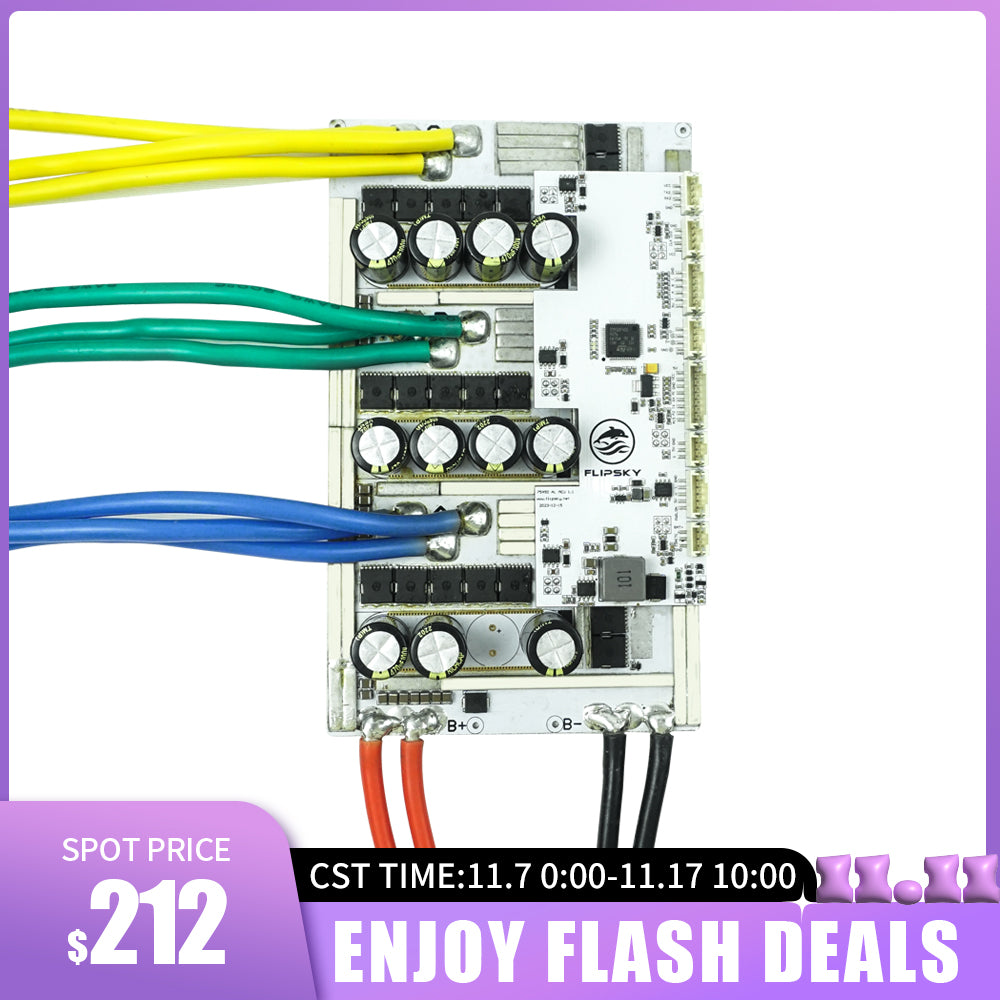 Flash Deals Flipsky FSESC 75450 84V High Current 450A ESC Base On Vesc With Aluminum Case Water Cooling Enclosure For E-Foil Fighting Robot Surfboard AGV Robot